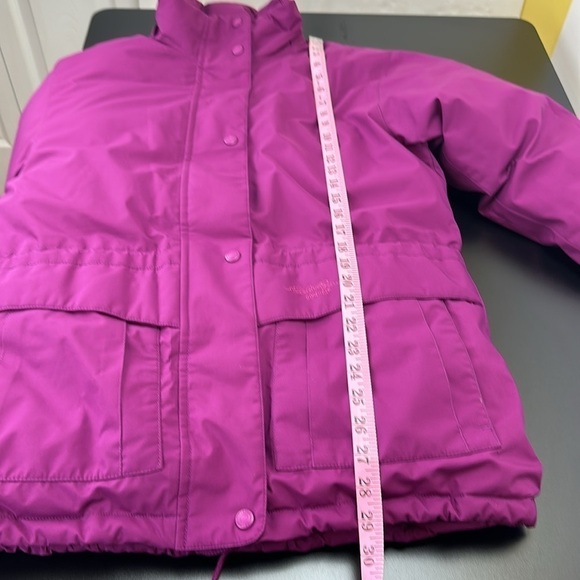 Eddie Bauer Gore Tex Ridge Line Goose Down Coat Parka Small Petite Waterproof - Picture 14 of 16